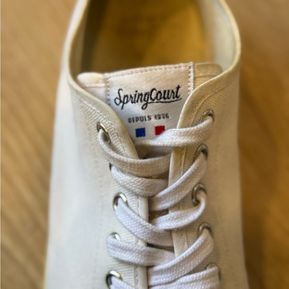 Men's Spring Court G2 Canvas Sneakers - Picture 9 of 11